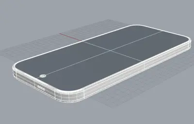 红米 K90手机3D模型