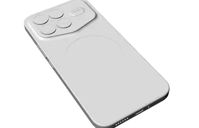 红米 K90 Pro Max冠军版手机3D模型