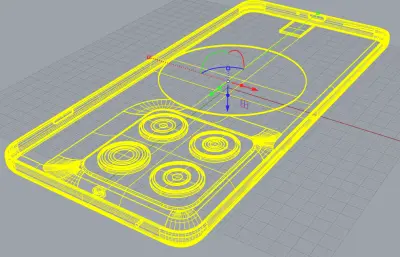 联想 moto X70 Air手机3D模型