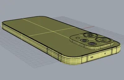 VIVO S50手机3D模型