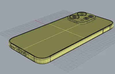 VIVO S50手机3D模型