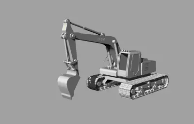 挖掘机rhino模型