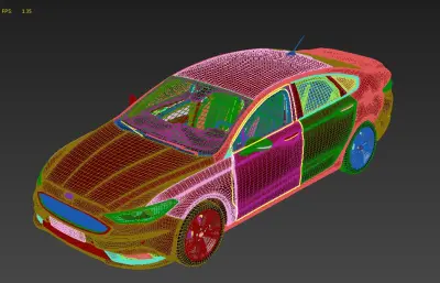 福特 蒙迪欧 Fusion Titanium 带内饰