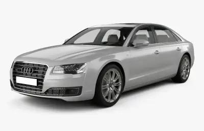 奥迪 A8L,带内饰