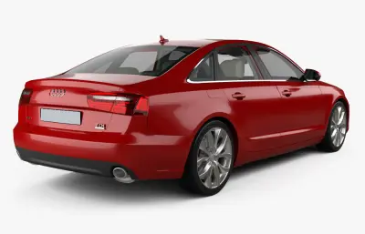 奥迪 A6 C7 sedan汽车,带内饰