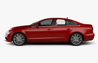 奥迪 A6 C7 sedan汽车,带内饰