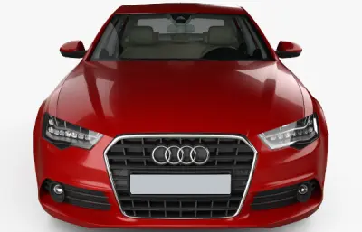 奥迪 A6 C7 sedan汽车,带内饰