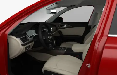 奥迪 A6 C7 sedan汽车,带内饰