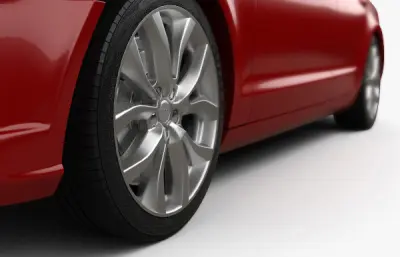 奥迪 A6 C7 sedan汽车,带内饰