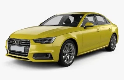 奥迪 A4 B9 S-line汽车,带内饰