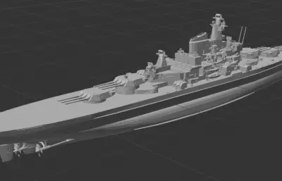 架空美国海军俄亥俄号战列舰（1984）