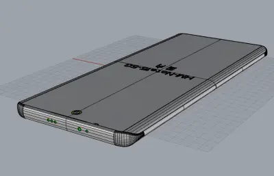 红米 Note 15手机3D模型