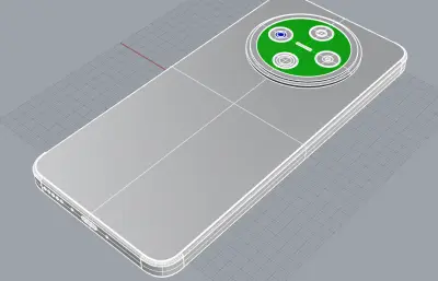 VIVO Y500 5G手机3D模型