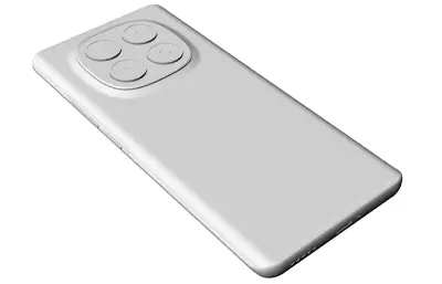 红米 Note 15手机3D模型