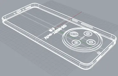 VIVO Y500 5G手机3D模型