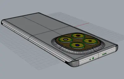 红米 Note 15手机3D模型
