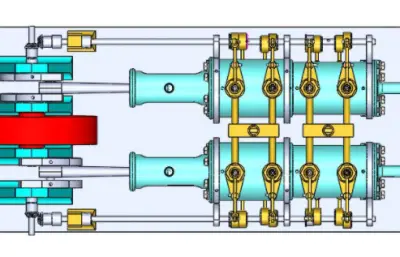 双向复合蒸汽机
