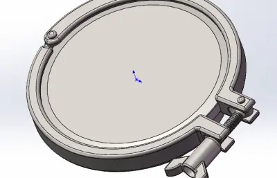 不锈钢卡箍盲板套