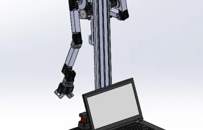 麦克纳姆轮机械臂小车