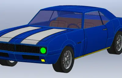 雪佛兰科迈罗轿车模型