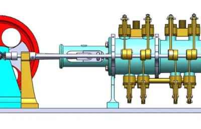 双向复合蒸汽机