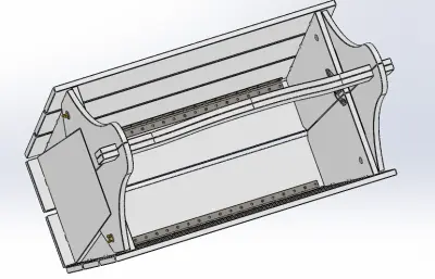 可展开成桌子的小篮子