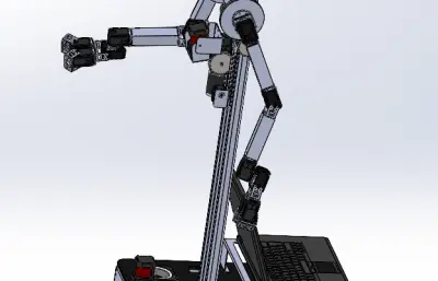 麦克纳姆轮机械臂小车