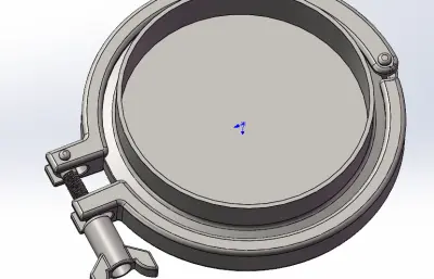 不锈钢卡箍盲板套