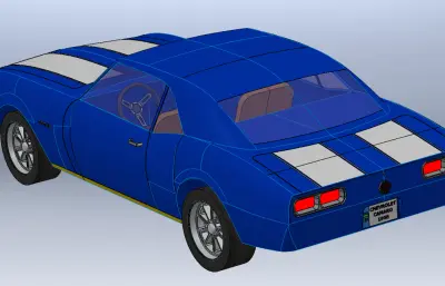 雪佛兰科迈罗轿车模型