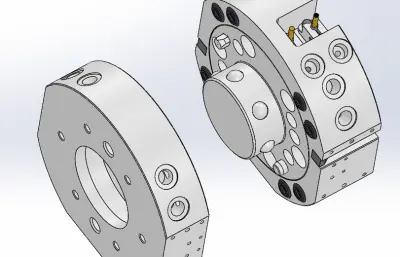 60kg机器人快换盘