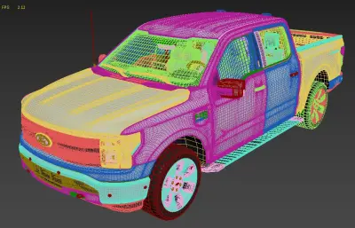 福特猛禽 F-150皮卡车