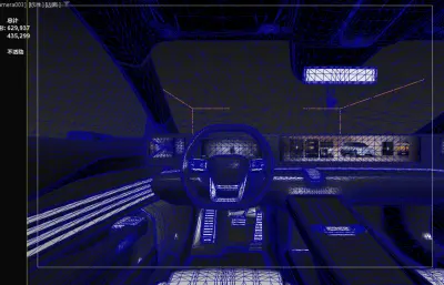 全新奥迪E5 Sportback汽车,带内饰,塌陷模型