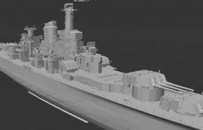 架空美军塔尔萨号巡洋舰（1980）