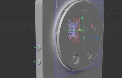 Xiaomi 17 Ultra手机模型,多格式