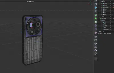 Xiaomi 17 Ultra手机模型,多格式