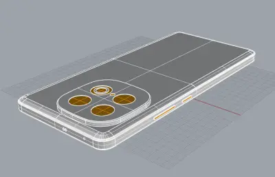 iQOO Z10 Turbo Pro手机3D模型