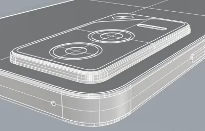 荣耀GT手机3D模型