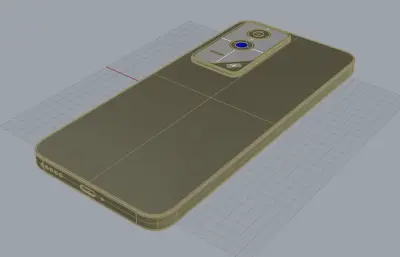 荣耀GT手机3D模型