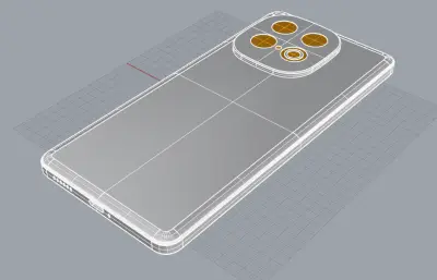 iQOO Z10 Turbo Pro手机3D模型