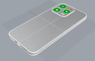 Realme 15T手机3D模型