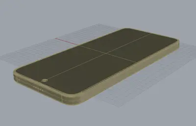 荣耀GT手机3D模型