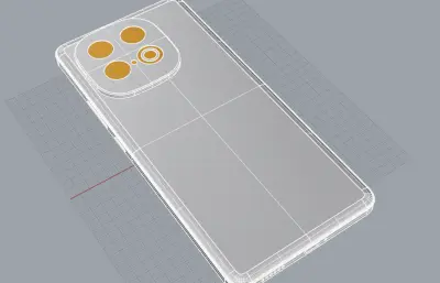 iQOO Z10 Turbo Pro手机3D模型