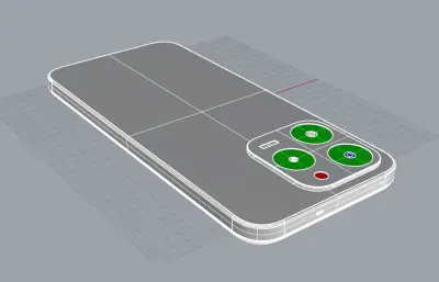 Realme 15T手机3D模型