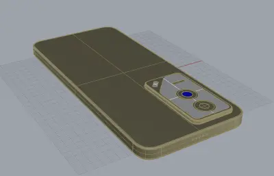 荣耀GT手机3D模型