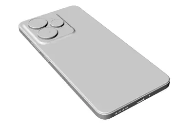 Realme 15手机3D模型