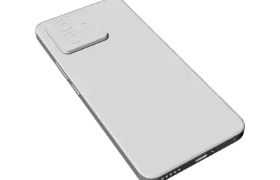 荣耀X60 GT手机3D模型