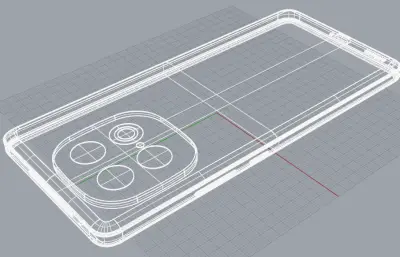 iQOO Z10 Turbo Pro手机3D模型