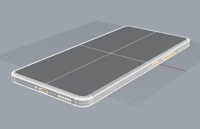 iQOO Z10 Turbo Pro手机3D模型