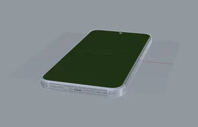 OPPO Reno 15F手机3D模型