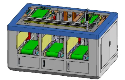 全自动升降输送移栽供料机